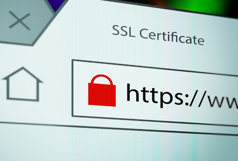 nameščen SSL certifikat